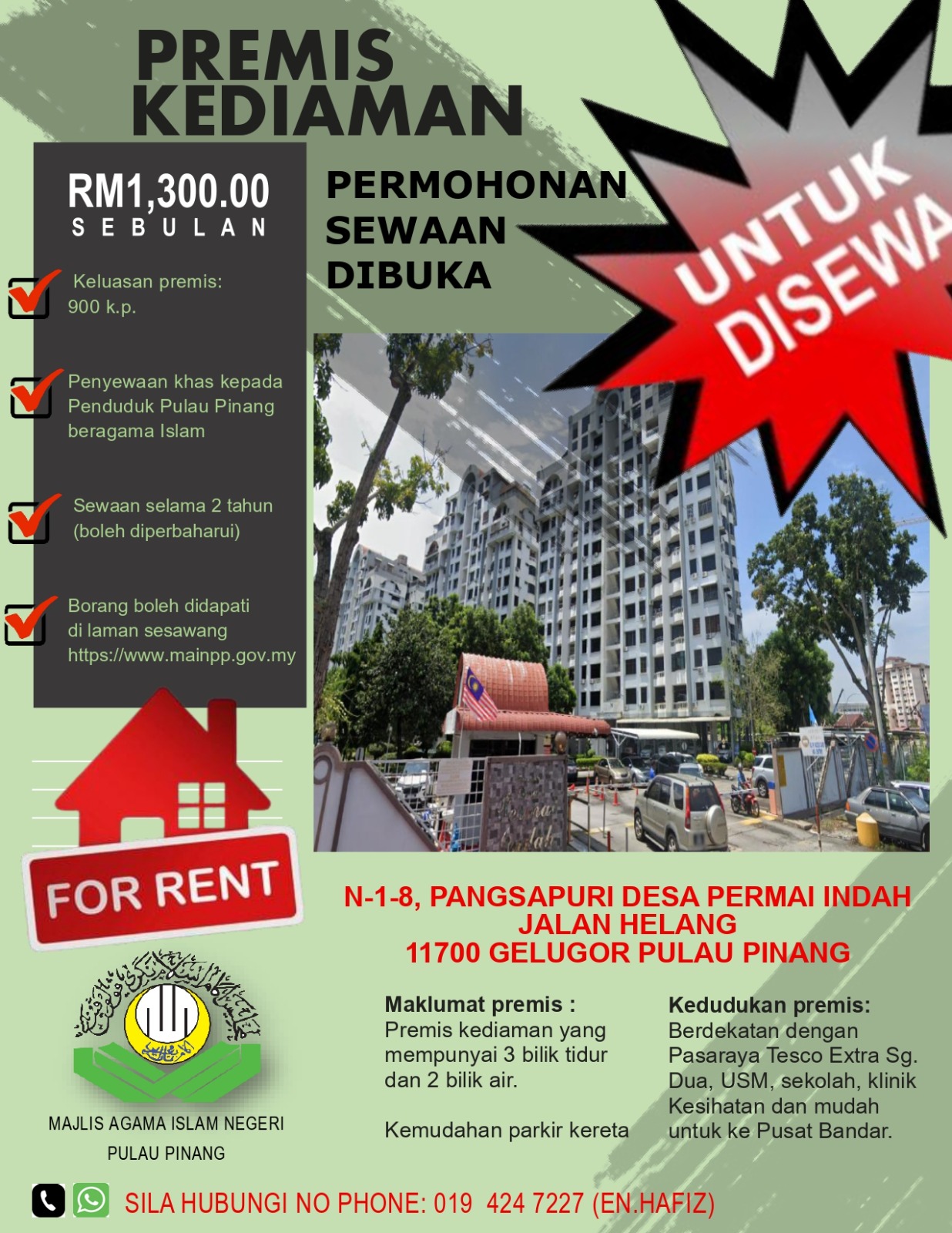 premis kediaman